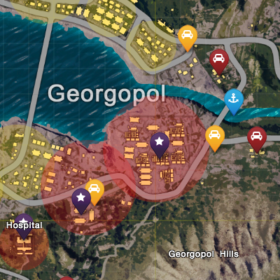 Pubg Interactive Map Erangel - 