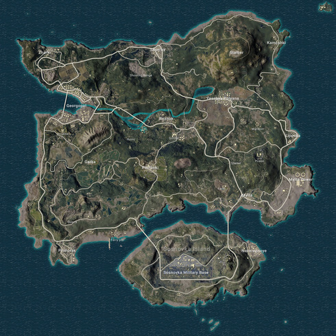 Pubg Interactive Map - unofficial playerunknown s battlegrounds interactive maps erangel